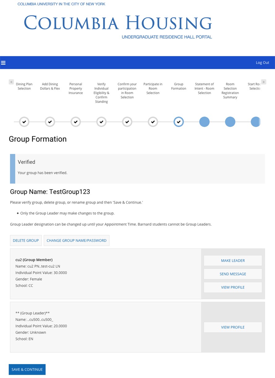 STEP 11: Confirmation of Joining a Group STEP 11: Confirmation of Joining a Group